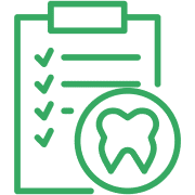 Icon Häufige Fragen zum Thema Kieferorthopädie