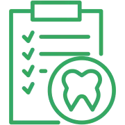Icon Häufige Fragen zum Thema Kieferorthopädie